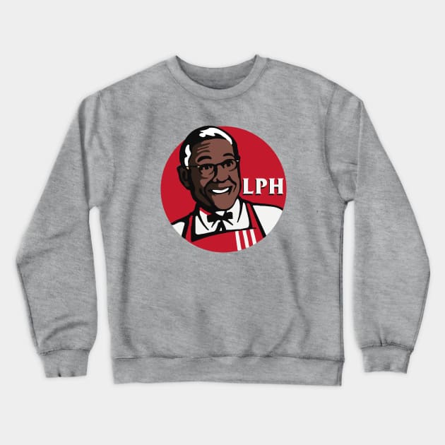 Los pollos hermanos KFC Style Crewneck Sweatshirt by Dystopianpalace